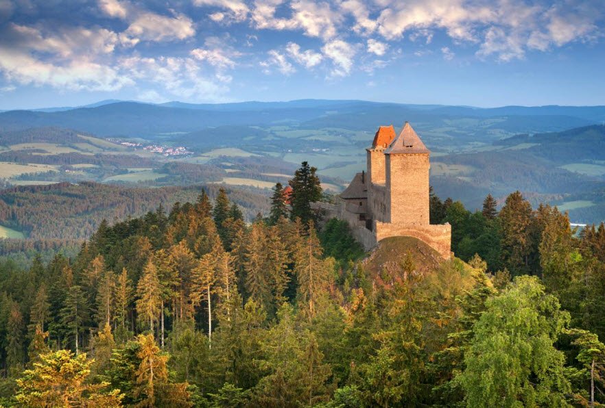 Pustý Hrádek, Kašperské Hory, Czech Republic (Czechia)